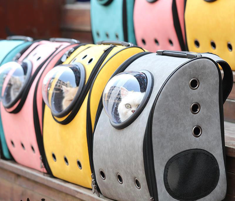 Woof & Meow Pet Carrier Backpack for Cats and Dogs