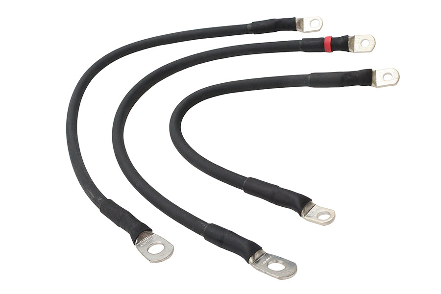 Ultima Premium Battery Cable Set Black - 18708