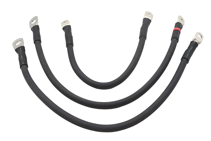 Ultima Premium Battery Cable Set Black - 18708