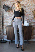 Heimish Plaid Flare Pants – Full Size Range