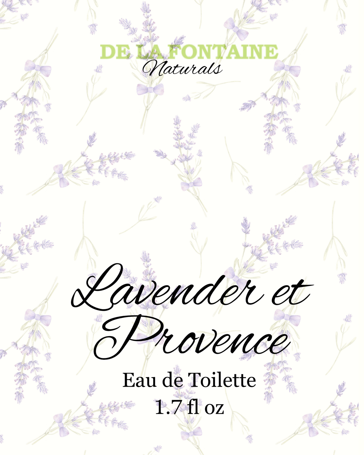 Lavender et Provence — Floral Green Eau de Toilette