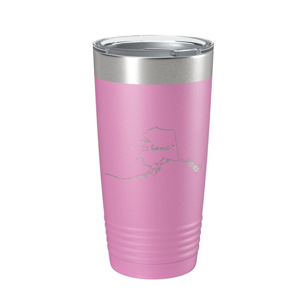 Alaska Tumbler Home State Travel Mug Insulated Laser Engraved Map Coffee Cup 20 oz