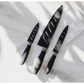 Titan 3-Piece Kitchen Knife Set - Black