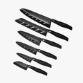 Dura Living Titan 12-Piece Kitchen Knife Set – Black