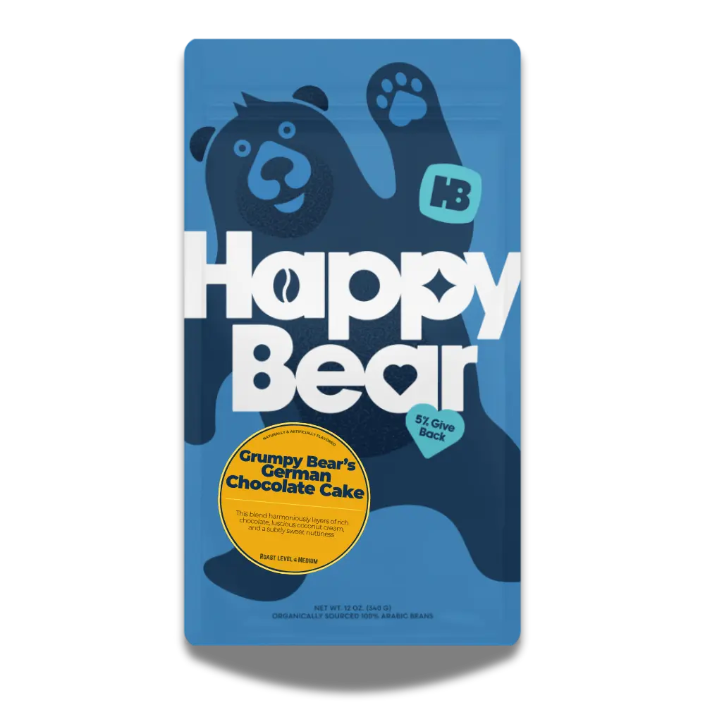 Grumpy Bear's German Chocolate Cake Flavored Coffee