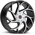 Ignite Inferno Gloss Black Machined Wheel
