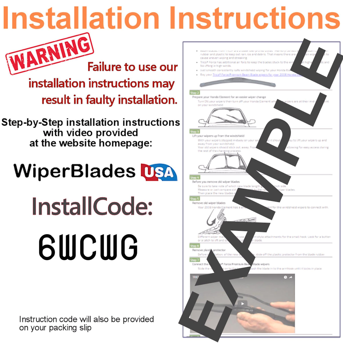 2014 Jaguar XKR-S Wiper Blades Set w/2yr Wear Warranty (Set of 2) Tempest Elite
