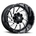 Off Road Monster M12 Gloss Black Machined Wheel