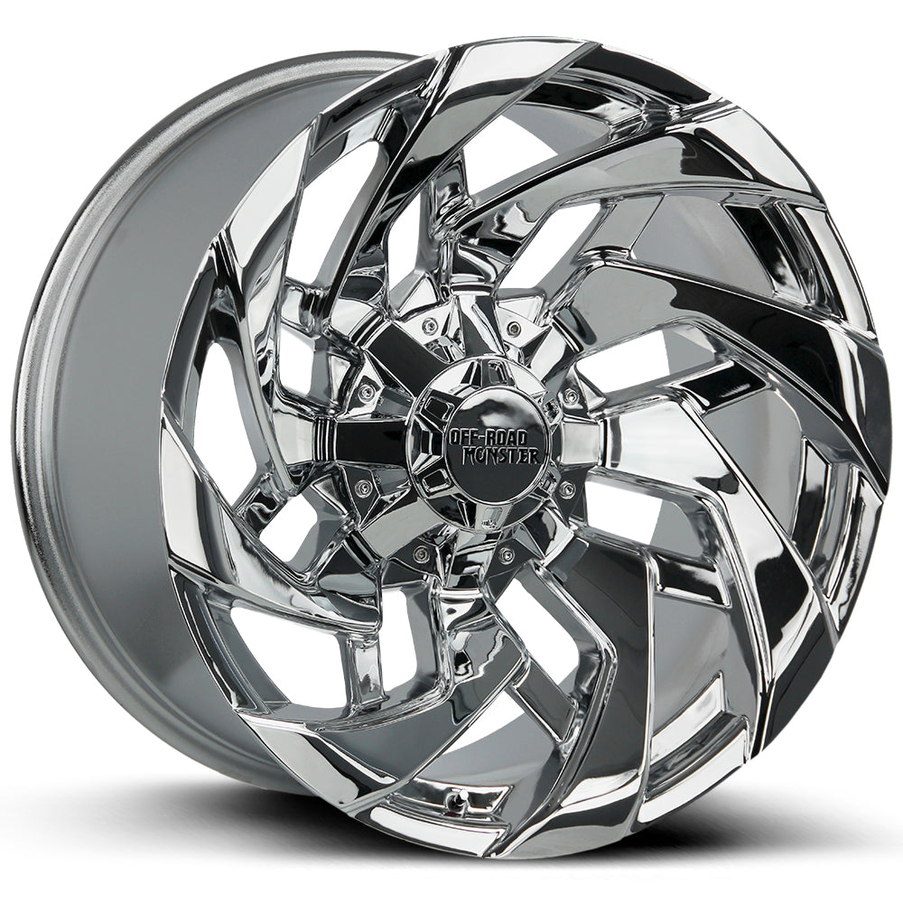 Off Road Monster M24 Chrome Wheel