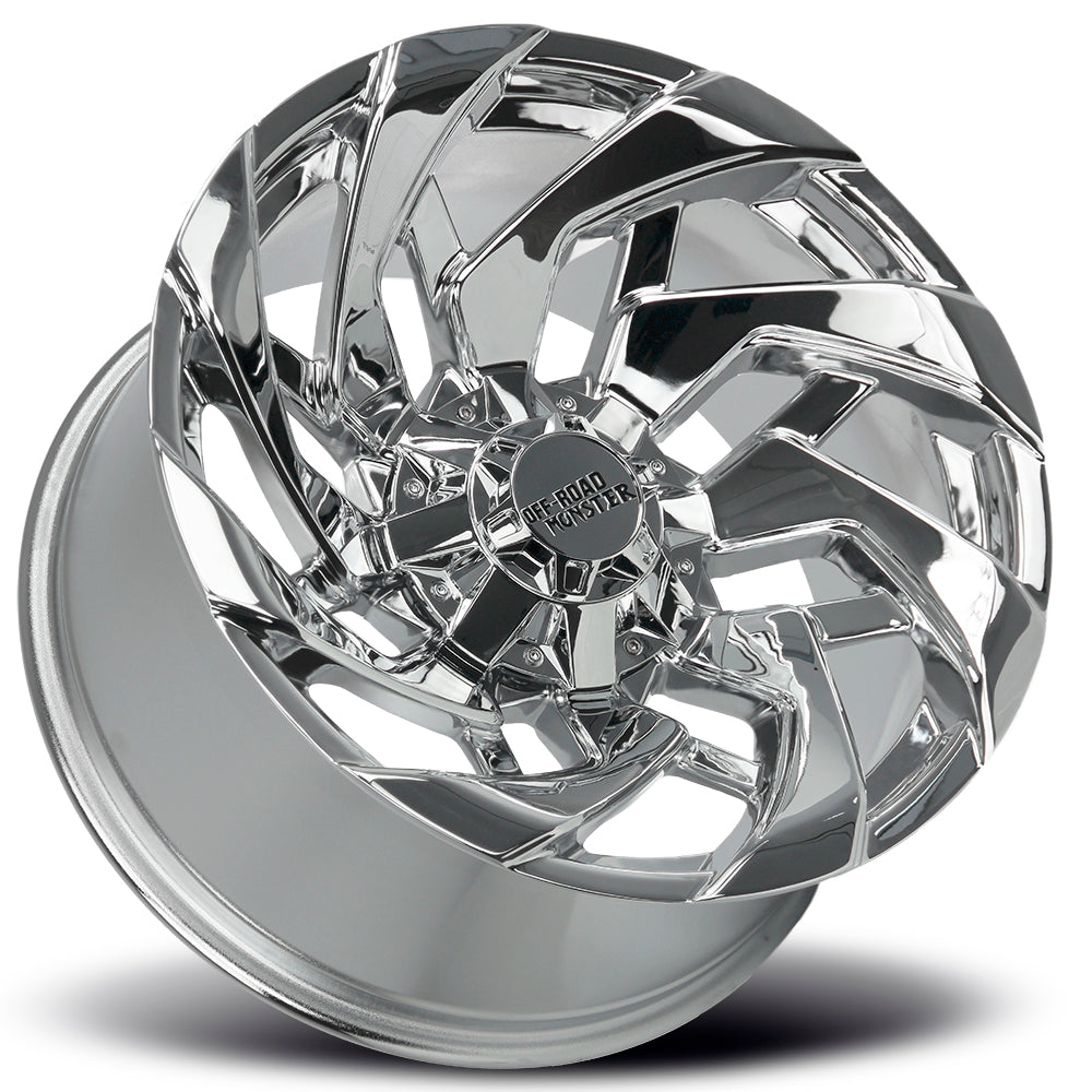 Off Road Monster M24 Chrome Wheel