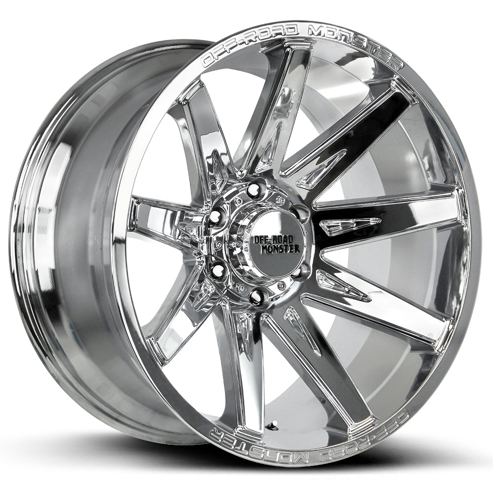Off Road Monster M25 Chrome Wheel