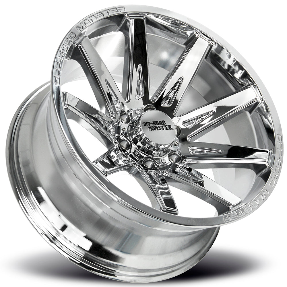 Off Road Monster M25 Chrome Wheel