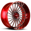 Off Road Monster M27 Candy Red Milled Wheel