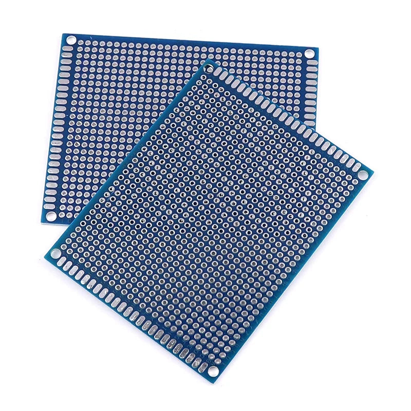 Double-Sided PCB Prototype Boards – 5 or 10 Pieces