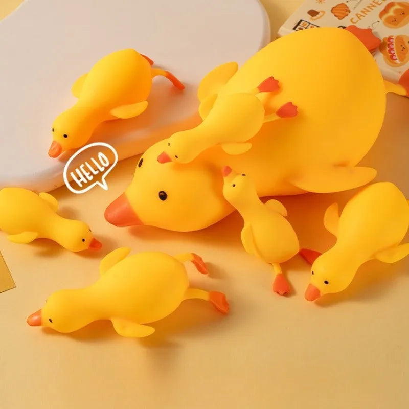 Squishy Duck & Goose Fidget Toys
