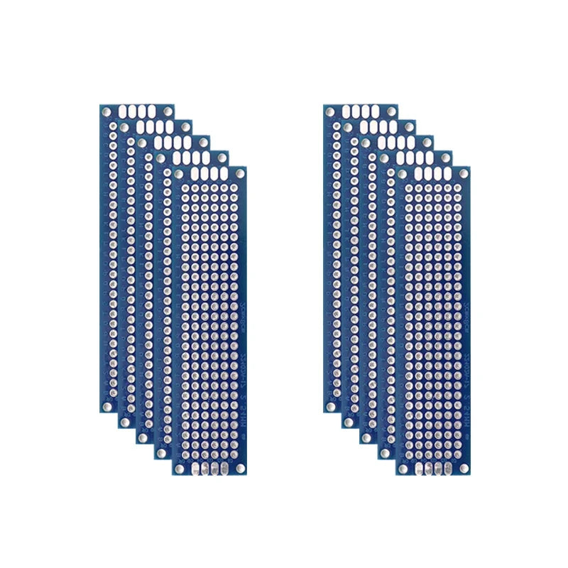 Double-Sided PCB Prototype Boards – 5 or 10 Pieces