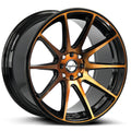Shift Gear Black Machined Bronze Wheel