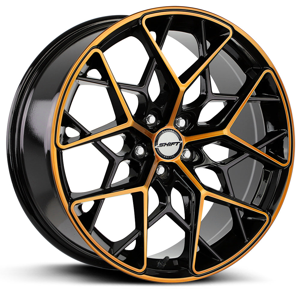 Shift Piston Black Machined Bronze Wheel