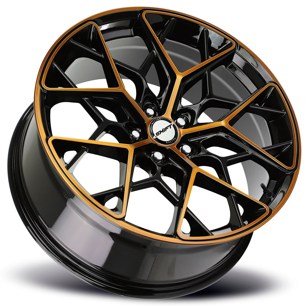 Shift Piston Black Machined Bronze Wheel