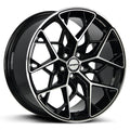 Shift Piston Gloss Black Machined Wheel