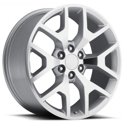 Strada OE Replica R150 GMC Sierra Silver Machined Wheel