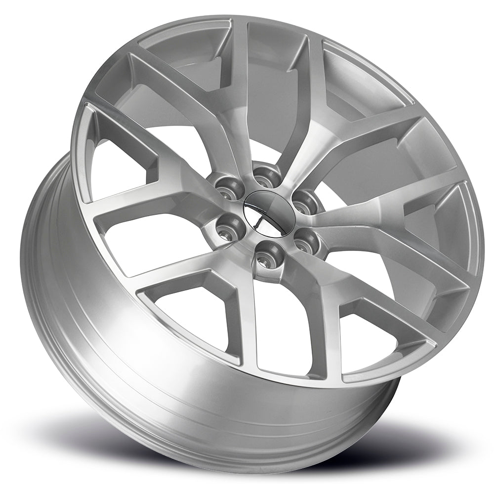 Strada OE Replica R150 GMC Sierra Silver Machined Wheel