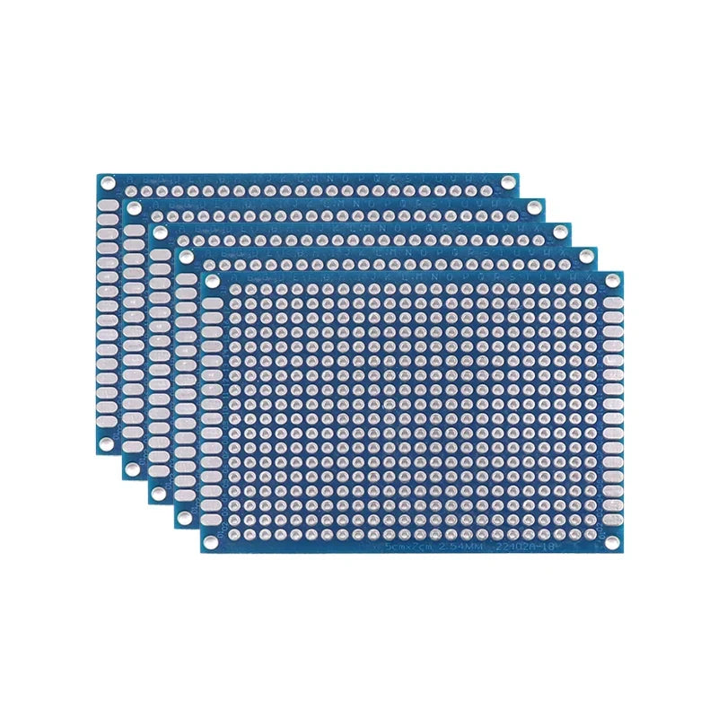 Double-Sided PCB Prototype Boards – 5 or 10 Pieces