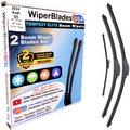 2014 Audi Q5 Wiper Blades w/2yr Wear Warranty (Set of 3) w/Rear Beam Wipers