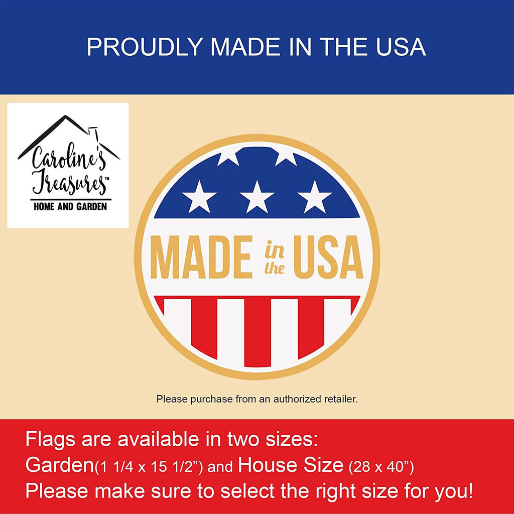 Chocolate and Cream Dachshund USA American Garden Flag