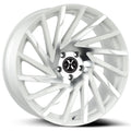 Xcess X02 White Machined Wheel