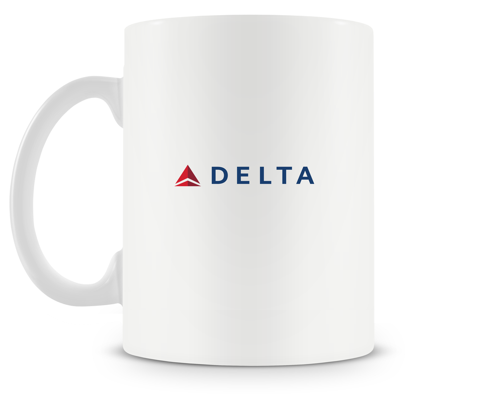 Delta Airlines Airbus A350 Mug or Tumbler