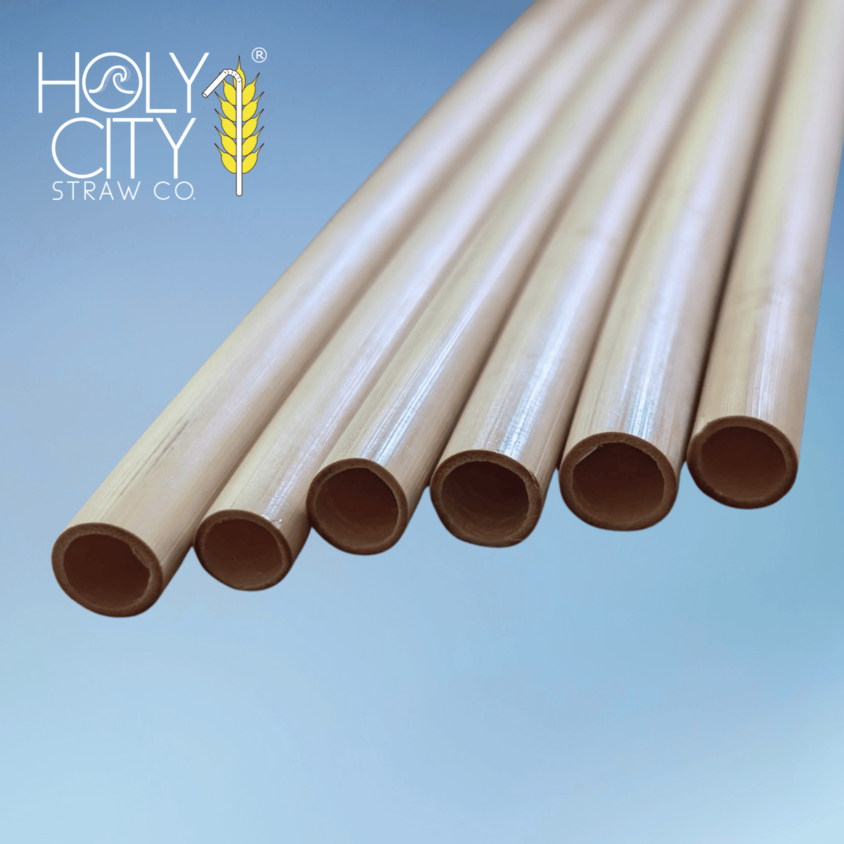 7.9" Jumbo Reed Straws | 10CT. | - 5 Pack Bundle