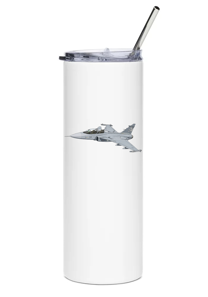Saab JAS 39F Gripen Mug or Tumbler