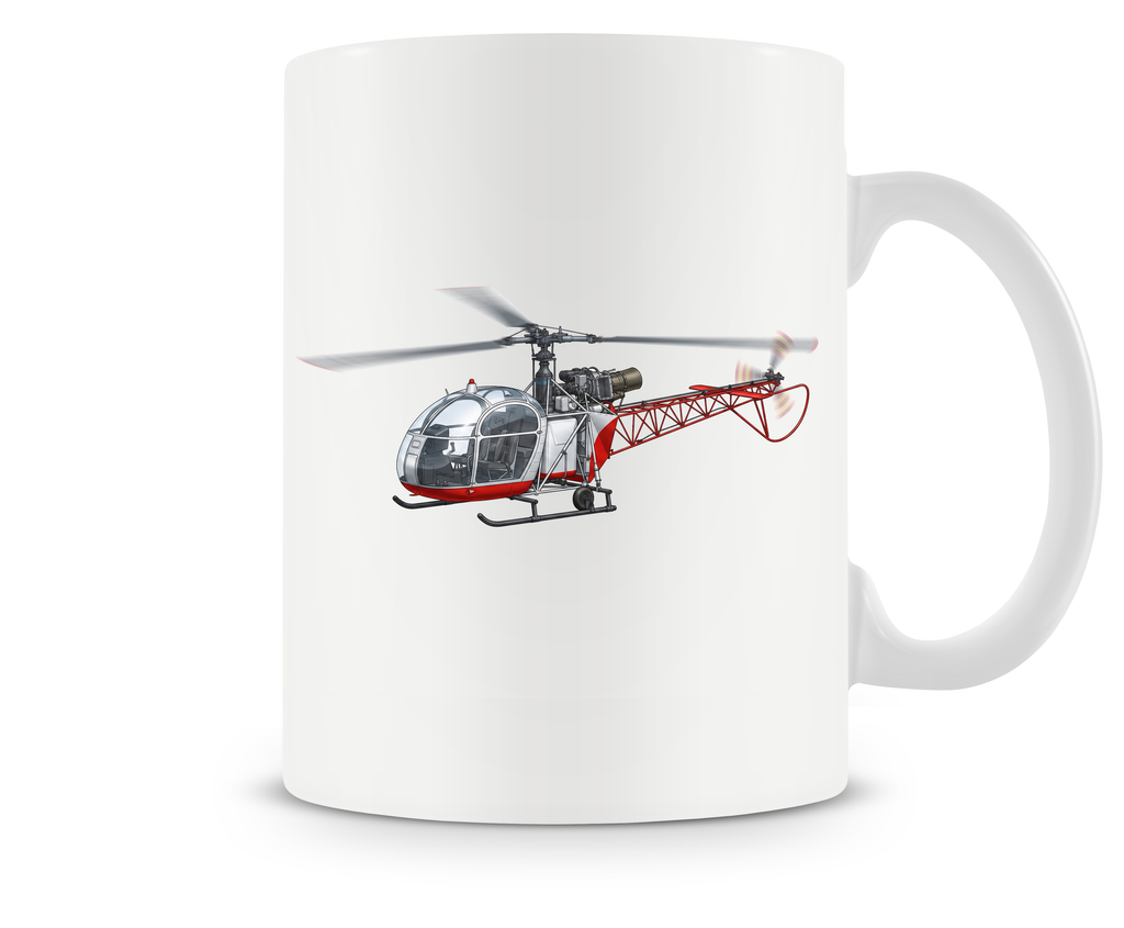 Aérospatiale Alouette II Mug or Tumbler