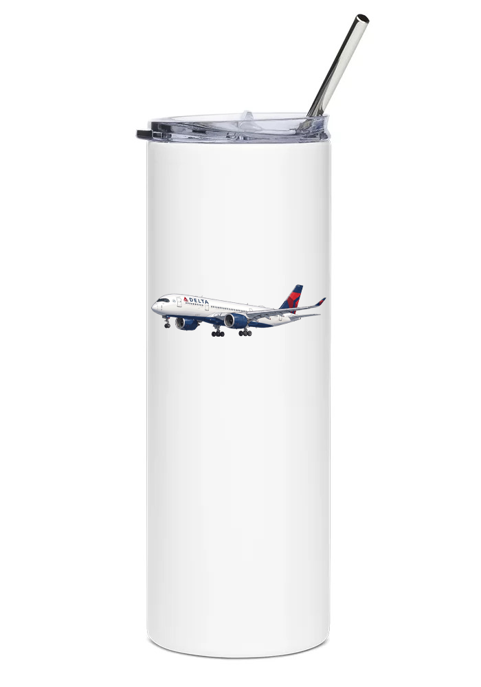 Delta Airlines Airbus A350 Mug or Tumbler