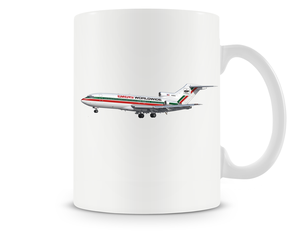 Emery Worldwide Airlines Boeing 727 Mug or Tumbler