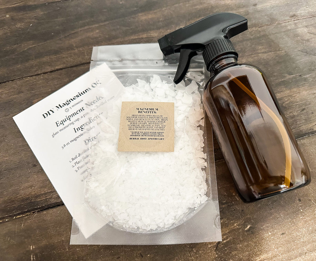 DIY Magnesium Oil Spray